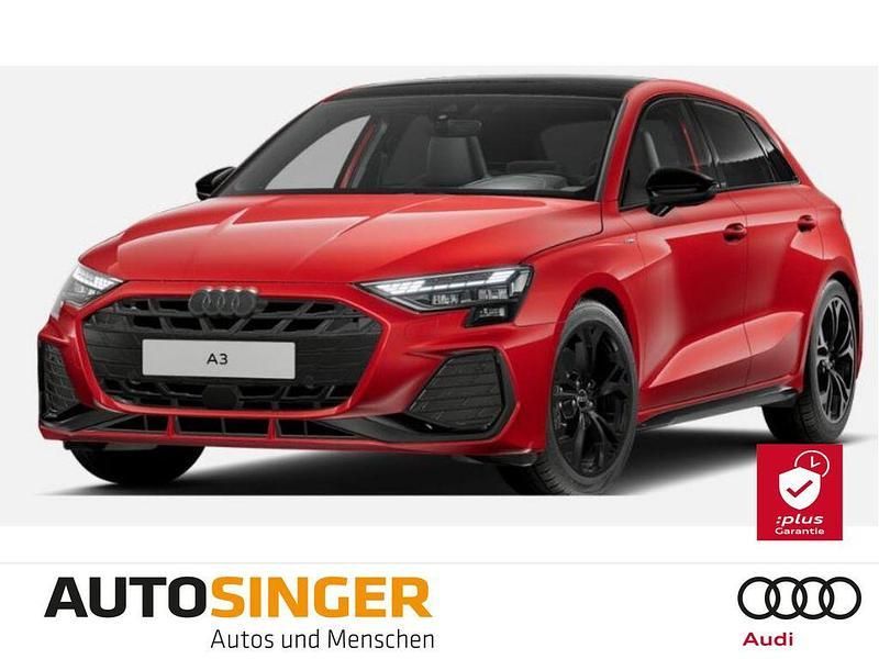 Progressivrot metallic Neu 2025 Audi A3 Sportback S-Line Limousine | 49.480 € (Etwas zu teuer) - Bild 1/4