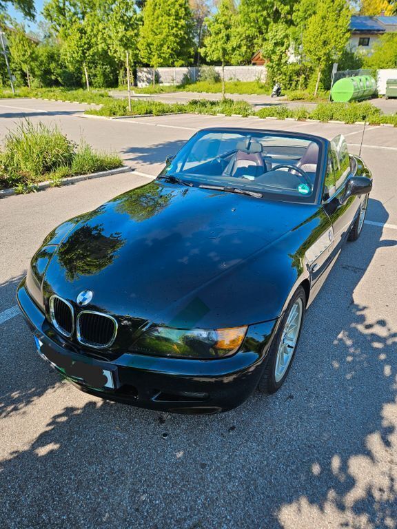 Schwarz Gebraucht 1996 BMW Z3 Sport Line Cabrio | 7.800 € (Guter Preis) - Bild 1/4