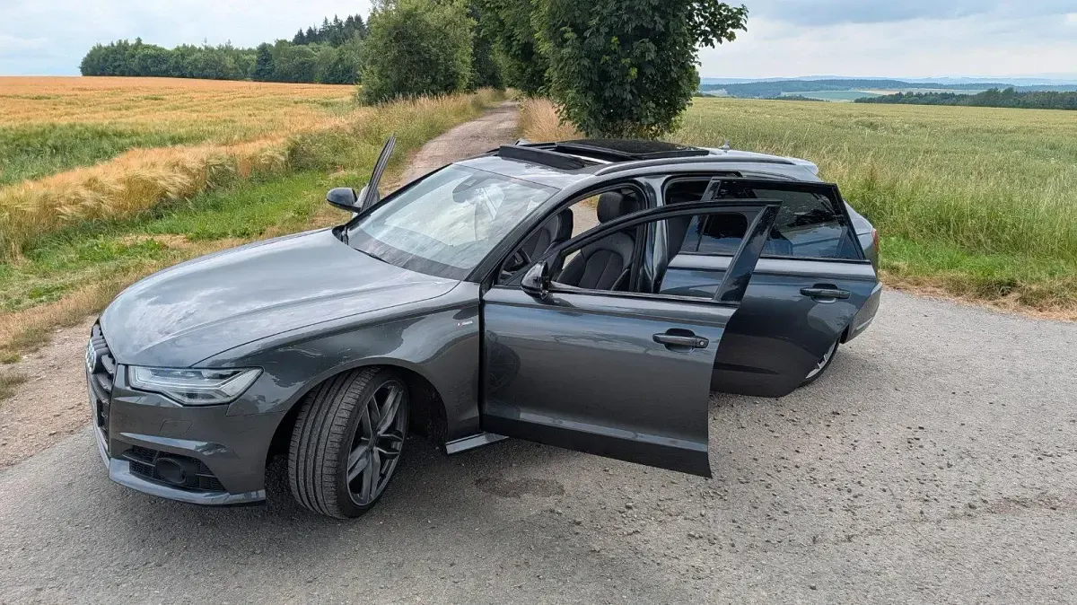 Gebraucht Audi A6 S-Line 190 PS (139 kW) 2017 Grau Kombi