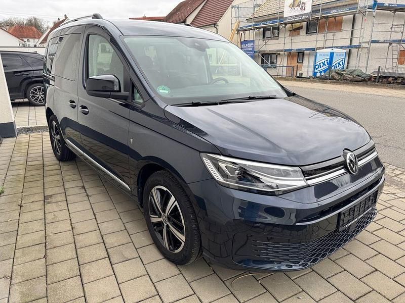 Gebraucht VW Caddy Style 122 PS (89 kW) 2022 Blau Van / Kleinbus