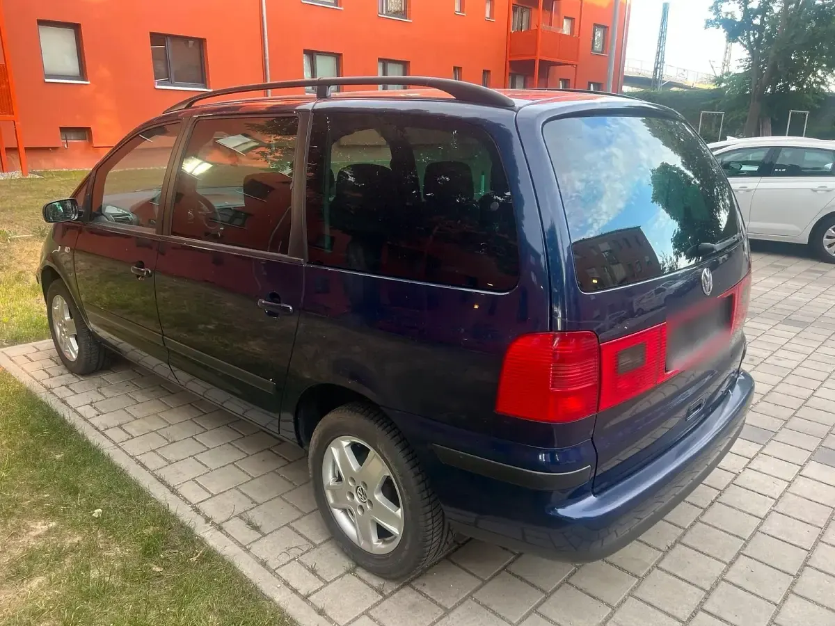 Gebraucht VW Sharan 116 PS (85 kW) 2002 Blau Van / Kleinbus