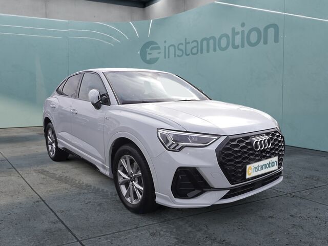 Weiß Gebraucht 2024 Audi Q3 Sportback S-Line SUV | 44.240 € (Etwas zu teuer) - Bild 1/2