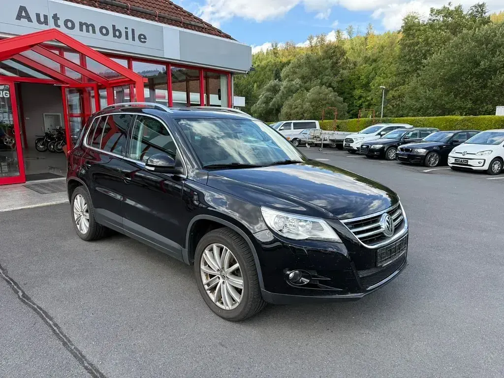 Gebraucht VW Tiguan Sportline 140 PS (102 kW) 2008 Schwarz SUV