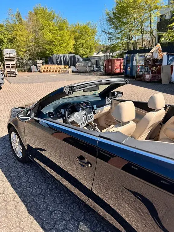 Usata VW Eos Edition 122 CV (89 kW) 2010 Nero Cabrio