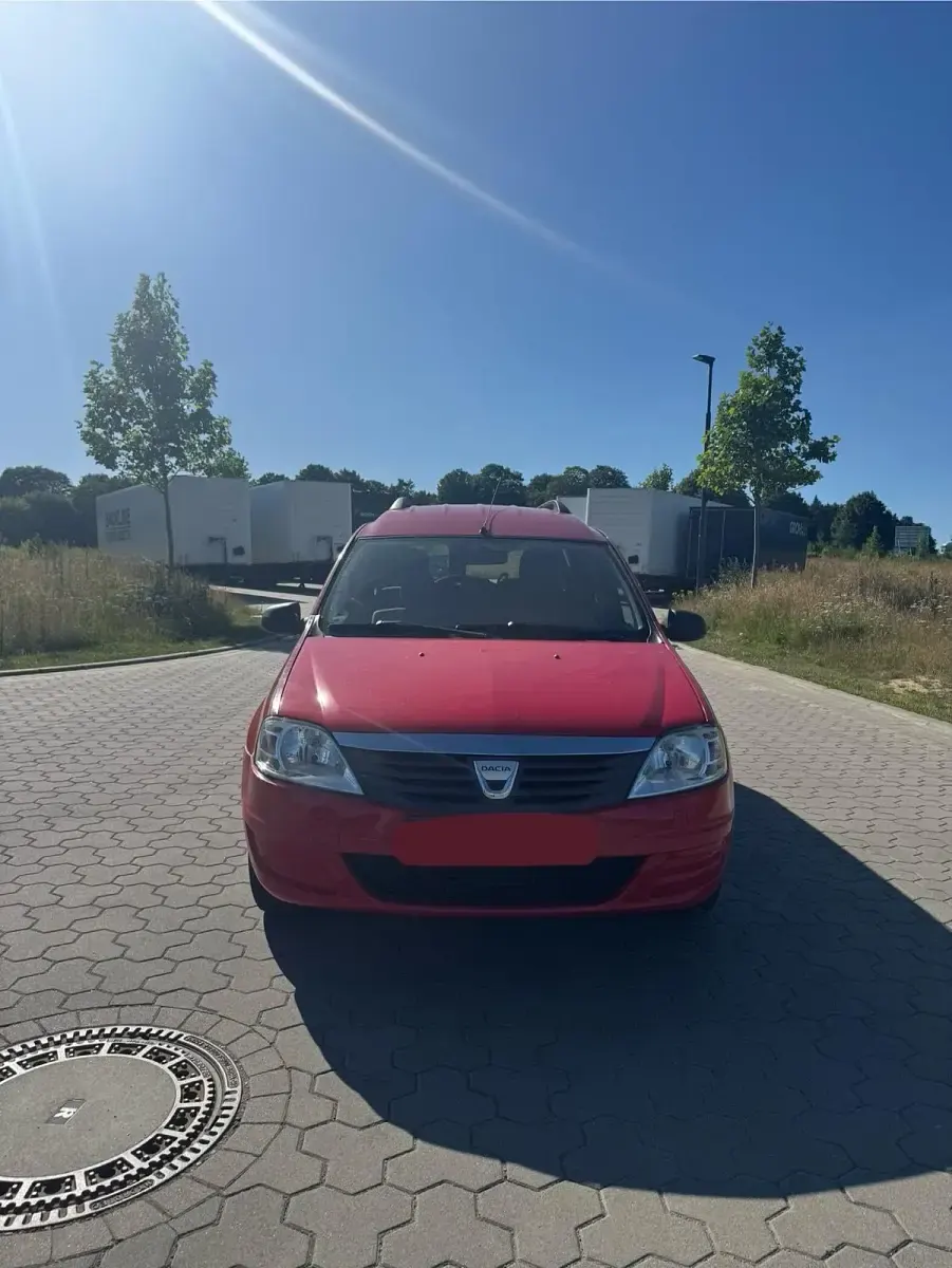 Gebraucht Dacia Logan 88 PS (64 kW) 2009 Rot Kombi