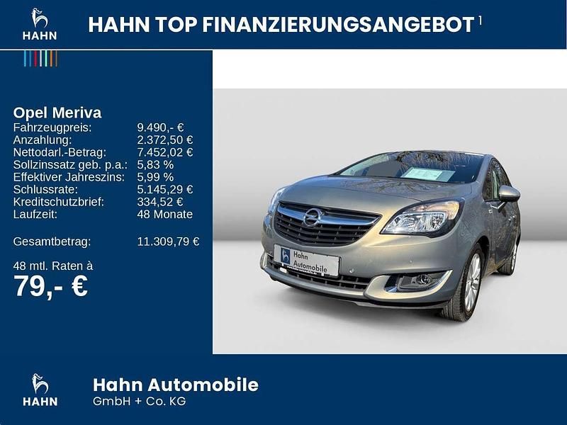 Gebraucht Opel Meriva drive 120 PS (88 kW) 2016 Braun Van / Kleinbus
