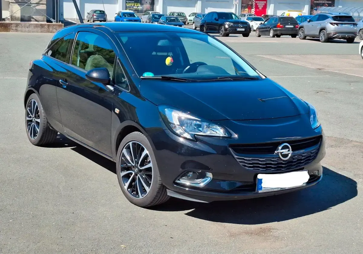 Gebraucht Opel Corsa Edition 101 PS (74 kW) 2019 Schwarz Kleinwagen