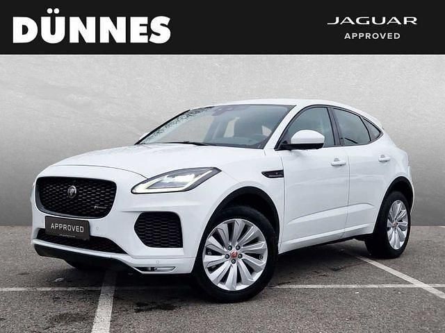 Weiß (fuji white) Gebraucht 2018 Jaguar E-Pace R-Dynamic SUV | 30.590 € (Fairer Preis) - Bild 1/4
