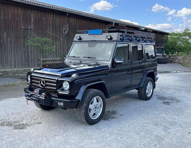 Schwarz Gebraucht 2004 Mercedes G270 SUV | 41.900 € (Teuer) - Bild 1/4