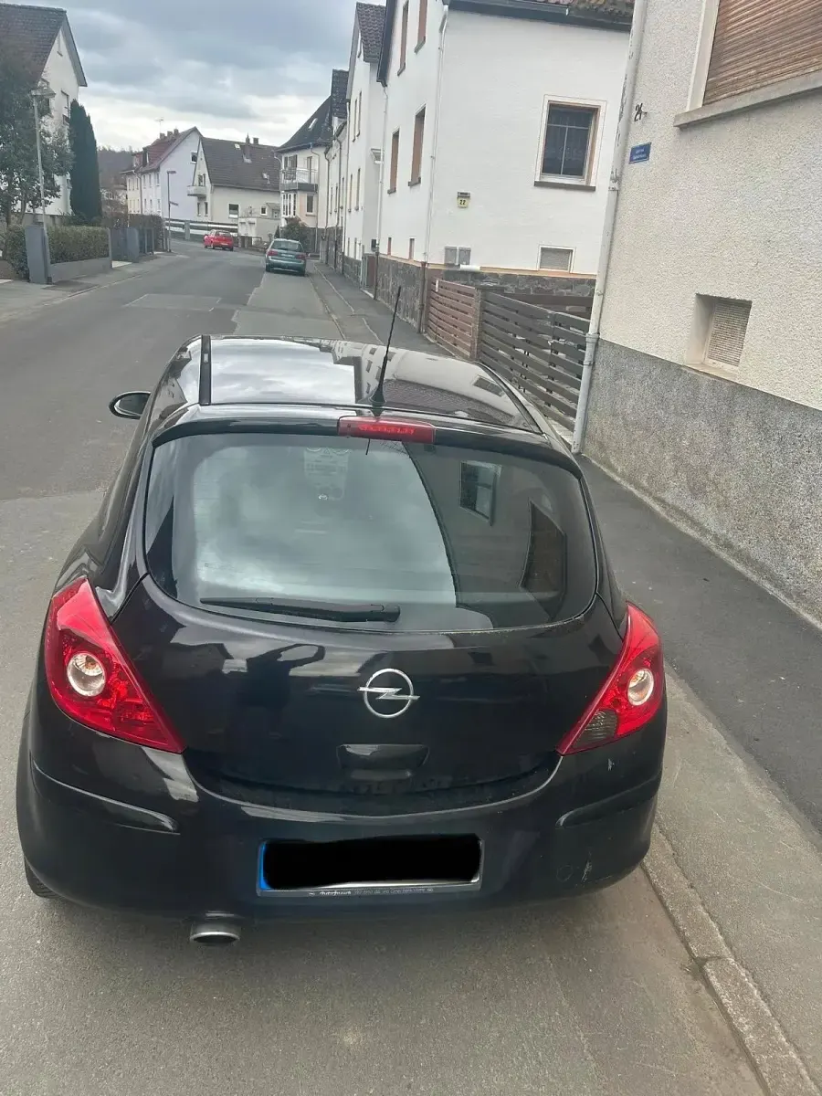 Gebraucht Opel Corsa 75 PS (55 kW) 2007 Schwarz Kleinwagen