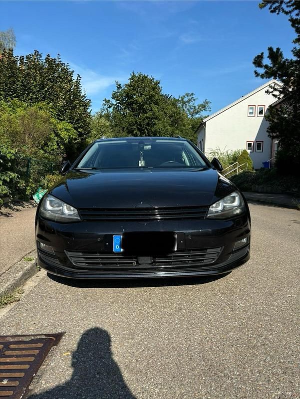 Schwarz Gebraucht 2017 VW Golf VII Allstar Kombi | 10.499 € (Guter Preis) - Bild 1/4