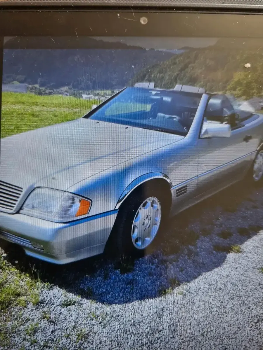 Gebraucht Mercedes SL500 320 PS (235 kW) 1994 Silber Cabrio