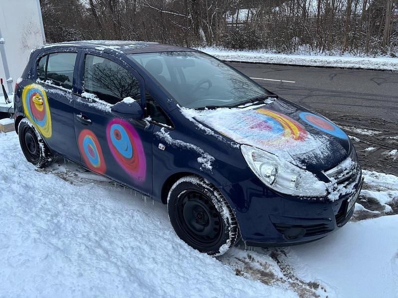 Gebraucht Opel Corsa 60 PS (44 kW) 2009 Blau Kleinwagen