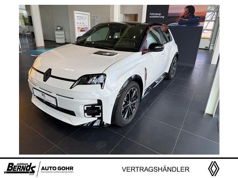 Perlmuttweiã metallic, dach blackpearlschwarz Neu 2026 Renault 5 E-Tech Iconic Kleinwagen | 29.498 € (Guter Preis) - Bild 1/4