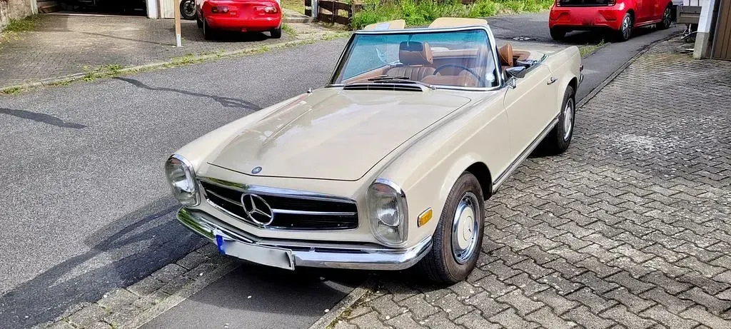 Gebraucht Mercedes SL280 170 PS (125 kW) 1971 Beige Cabrio