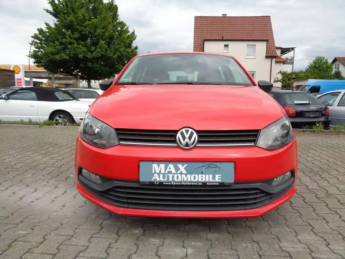 Gebraucht VW Polo Comfortline 75 PS (55 kW) 2016 Rot Limousine