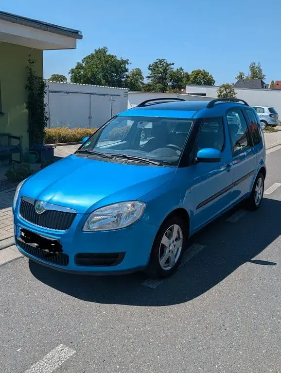 Gebraucht Skoda Roomster Comfort 105 PS (77 kW) 2006 Blau Van / Kleinbus