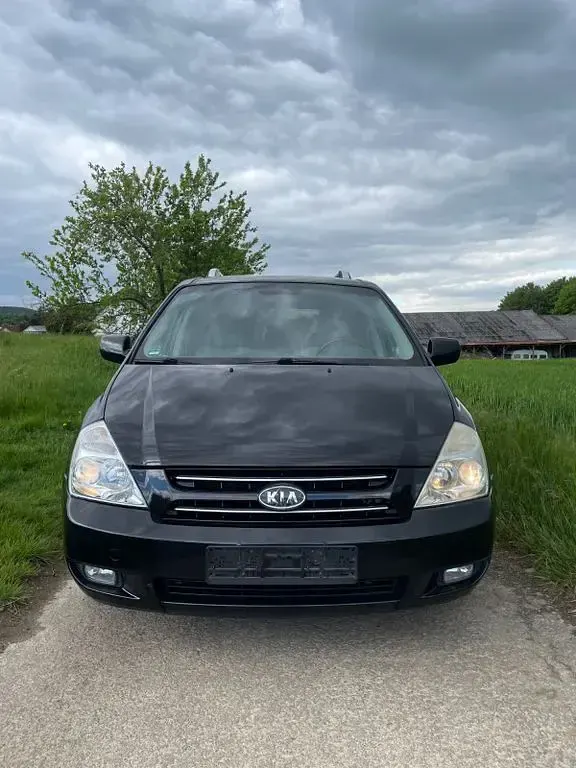 Gebraucht Kia Carnival LX 185 PS (136 kW) 2009 Schwarz Van / Kleinbus