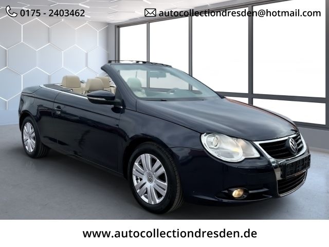 Gebraucht VW Eos Comfortline 160 PS (117 kW) 2009 Blau Cabrio