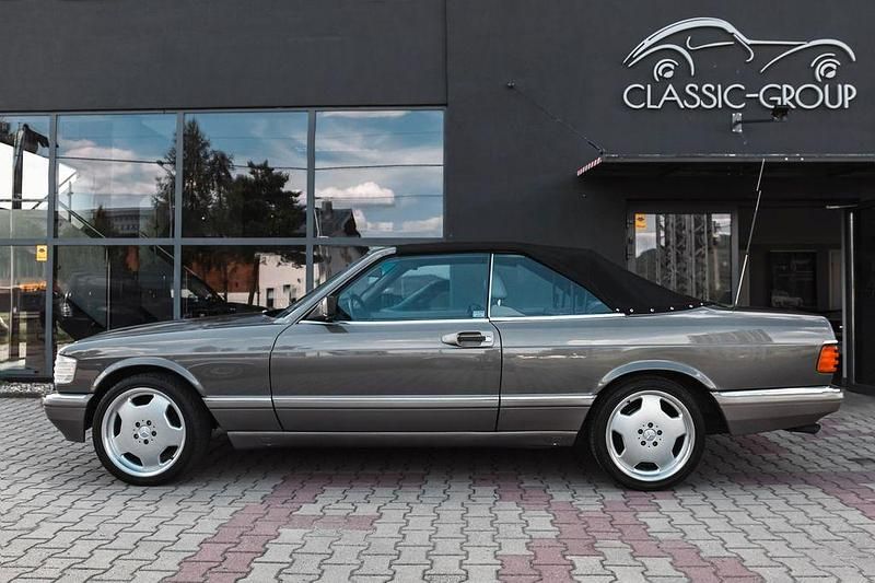 Usata Mercedes 500 252 CV (185 kW) 1988 Marrone Cabrio