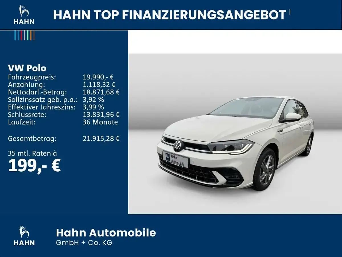 Gebraucht VW Polo R-line 110 PS (80 kW) 2023 Ascotgrau Limousine