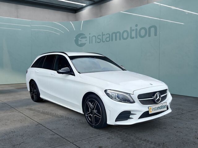 Weiß Gebraucht 2020 Mercedes C220 AMG Kombi | 29.955 € (Etwas zu teuer) - Bild 1/2