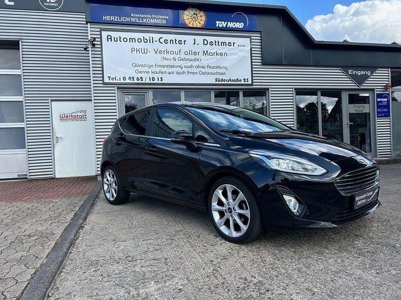 Schwarz Gebraucht 2018 Ford Fiesta Kleinwagen | 8.980 € (Etwas zu teuer) - Bild 1/4