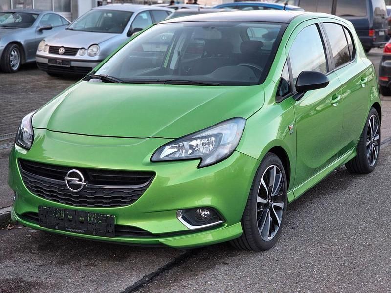 Grün Gebraucht 2015 Opel Corsa Edition Limousine | 4.999 € (Guter Preis) - Bild 1/4
