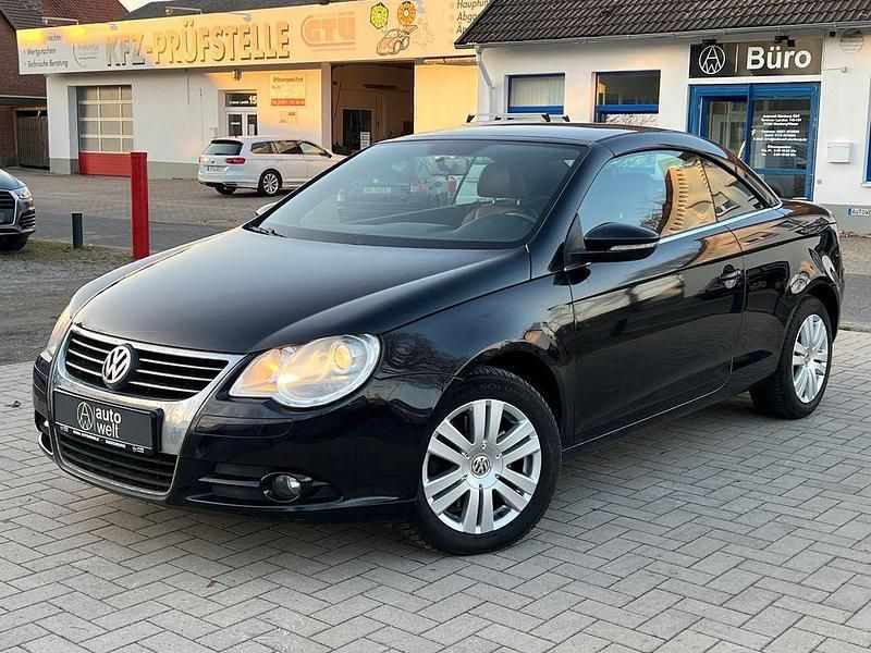 Schwarz Gebraucht 2010 VW Eos Cabrio | 5.601 € (Fairer Preis) - Bild 1/4