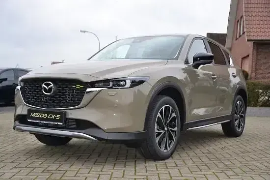 Gebraucht Mazda CX-5 Newground 184 PS (135 kW) 2022 Zircon sand (metallic) SUV