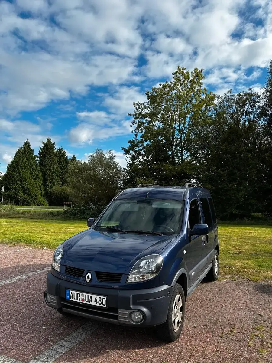 Gebraucht Renault Kangoo 84 PS (61 kW) 2005 Blau Van / Kleinbus