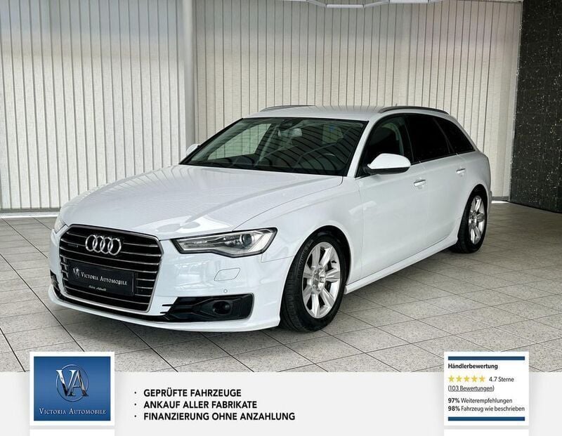 Weiß Gebraucht 2015 Audi A6 Ambiente Kombi | 15.990 € (Superpreis) - Bild 1/4