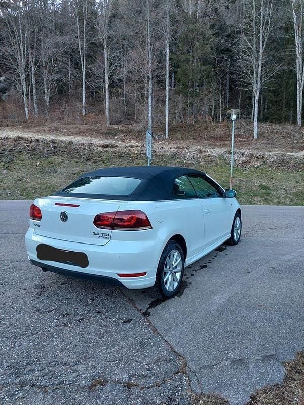 Weiß Gebraucht 2016 VW Golf Cabriolet Cabrio | 10.000 € (Guter Preis) - Bild 1/4