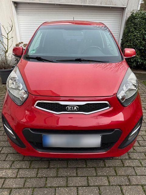 Gebraucht Kia Picanto 86 PS (63 kW) 2013 Rot Kleinwagen