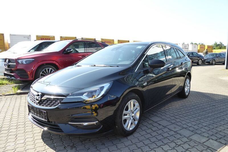 Schwarz Gebraucht 2022 Opel Astra Elegance Kombi | 10.580 € - Bild 1/4