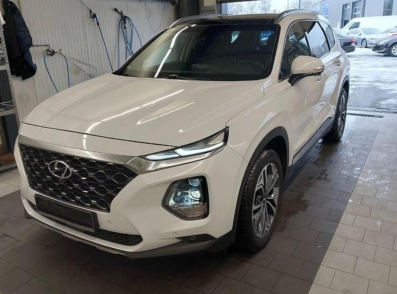 Gebraucht Hyundai Santa Fe Premium 200 PS (147 kW) 2018 Weiß SUV