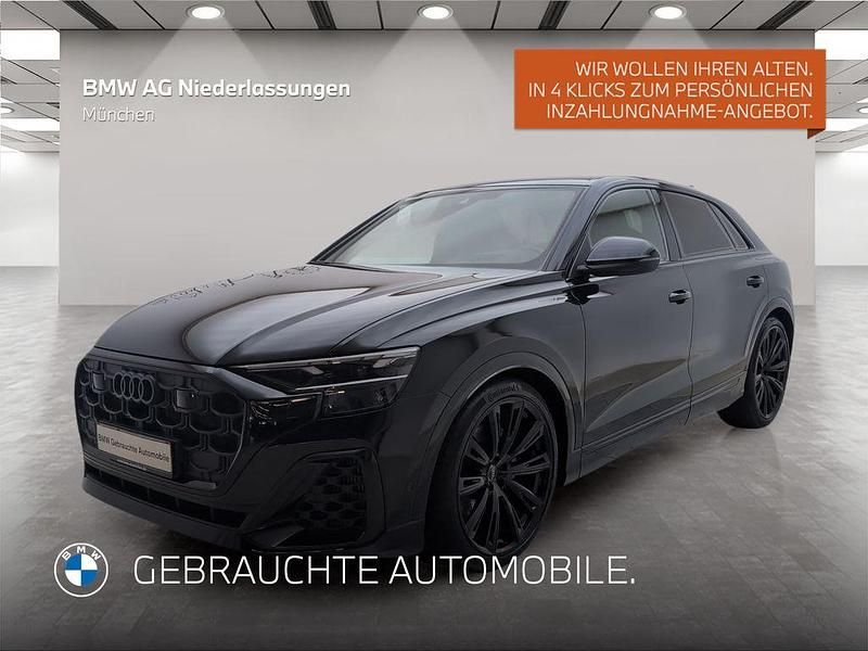 Schwarz Gebraucht 2024 Audi Q8 S-Line SUV | 70.910 € (Fairer Preis) - Bild 1/4