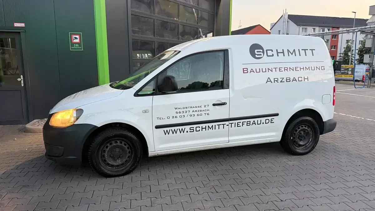 Gebraucht VW Caddy 102 PS (75 kW) 2011 Weiß Van / Kleinbus