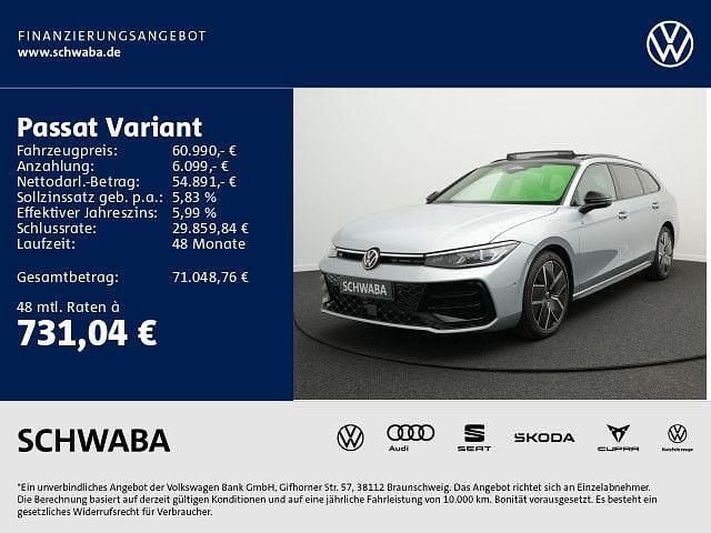 Silber Gebraucht 2025 VW Passat R-line Kombi | 56.710 € (Teuer) - Bild 1/4