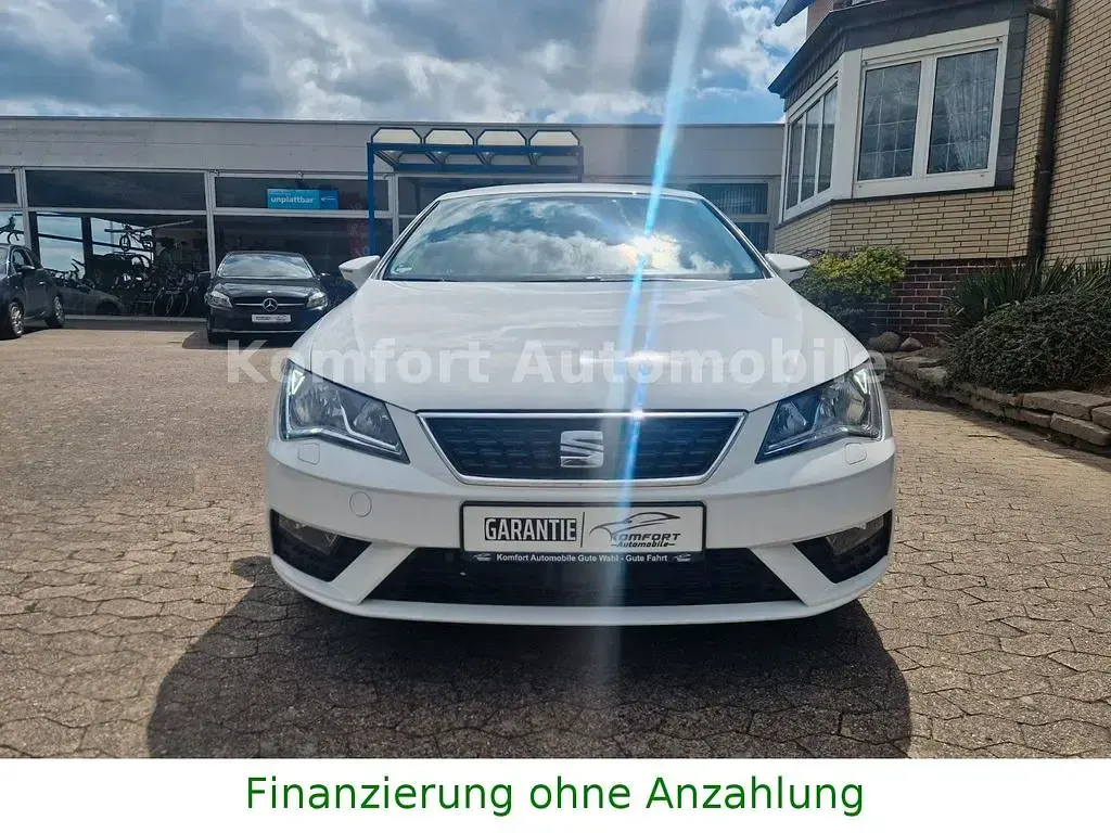 Brugt Seat Leon Style 125 HK (91 kW) 2018 Hvid Sedan