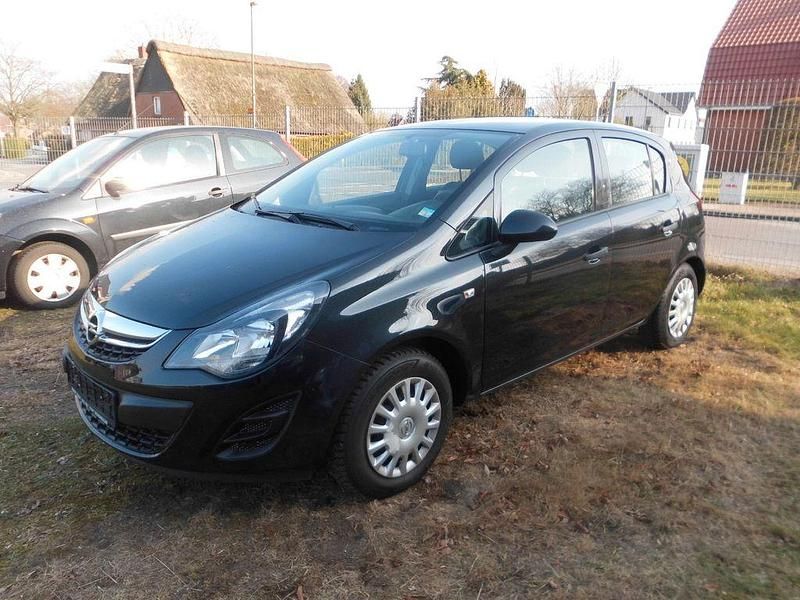Gebraucht Opel Corsa 86 PS (63 kW) 2013 Schwarz Kleinwagen