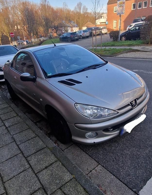 Gebraucht Peugeot 206 CC 2006 Silber Cabrio