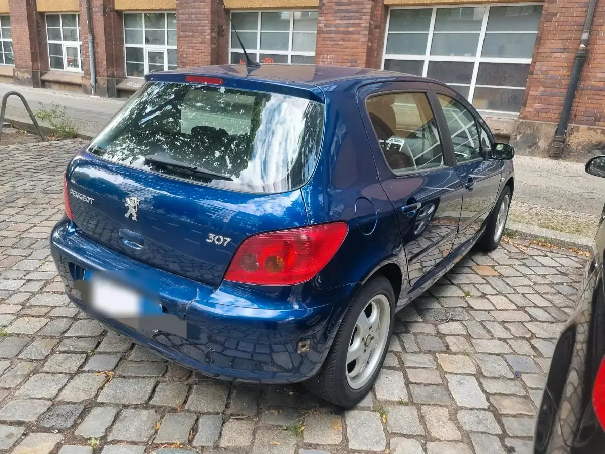 Gebraucht Peugeot 307 125 PS (91 kW) 2009 Blau Cabrio