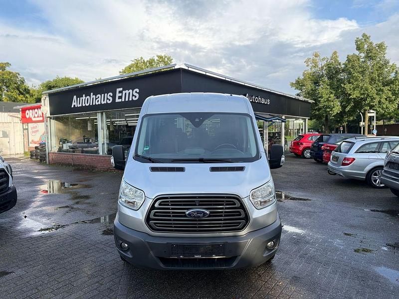 Silber Gebraucht 2018 Ford Transit Kombi | 16.390 € (Fairer Preis) - Bild 1/4