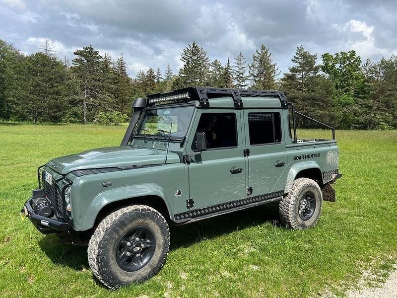 Gebraucht Land Rover Defender 122 PS (89 kW) 2012 Grün SUV