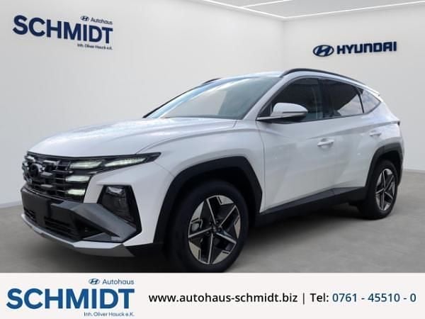 Weiß (atlas white / sol) Neu 2026 Hyundai Tucson Trend SUV | 36.500 € (Superpreis) - Bild 1/4