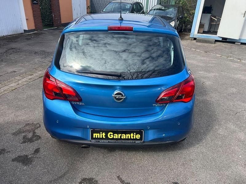 Gebraucht Opel Corsa 101 PS (74 kW) 2018 Blau Kleinwagen