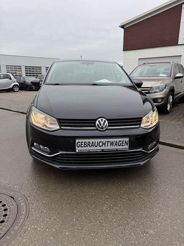 Gebraucht VW Polo Highline 90 PS (66 kW) 2017 Schwarz Kleinwagen