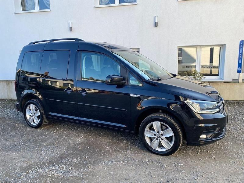 Gebraucht VW Caddy Comfortline 150 PS (110 kW) 2016 Schwarz Van / Kleinbus
