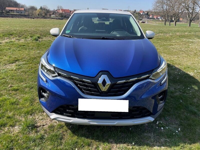 Blau Gebraucht 2022 Renault Captur Intens SUV | 18.900 € (Guter Preis) - Bild 1/4